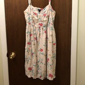 Floral / bird  dress